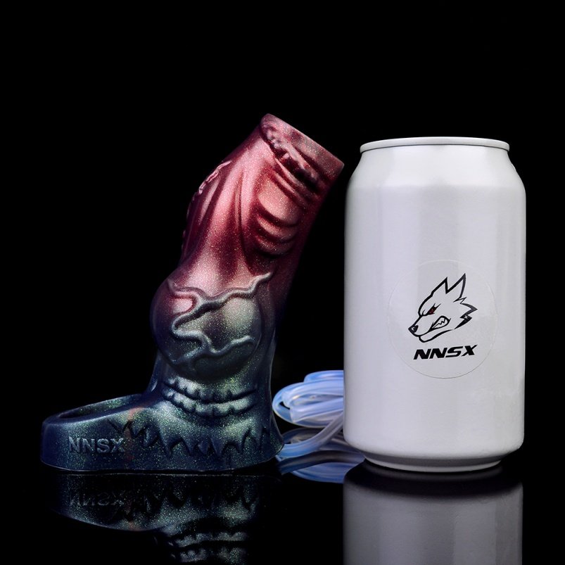 Black-Weapon Silicone Monster Micropenis – Penisrinf Vertragingstoestel Voor Mannen Met Erectiestoornissen - Afbeelding 5