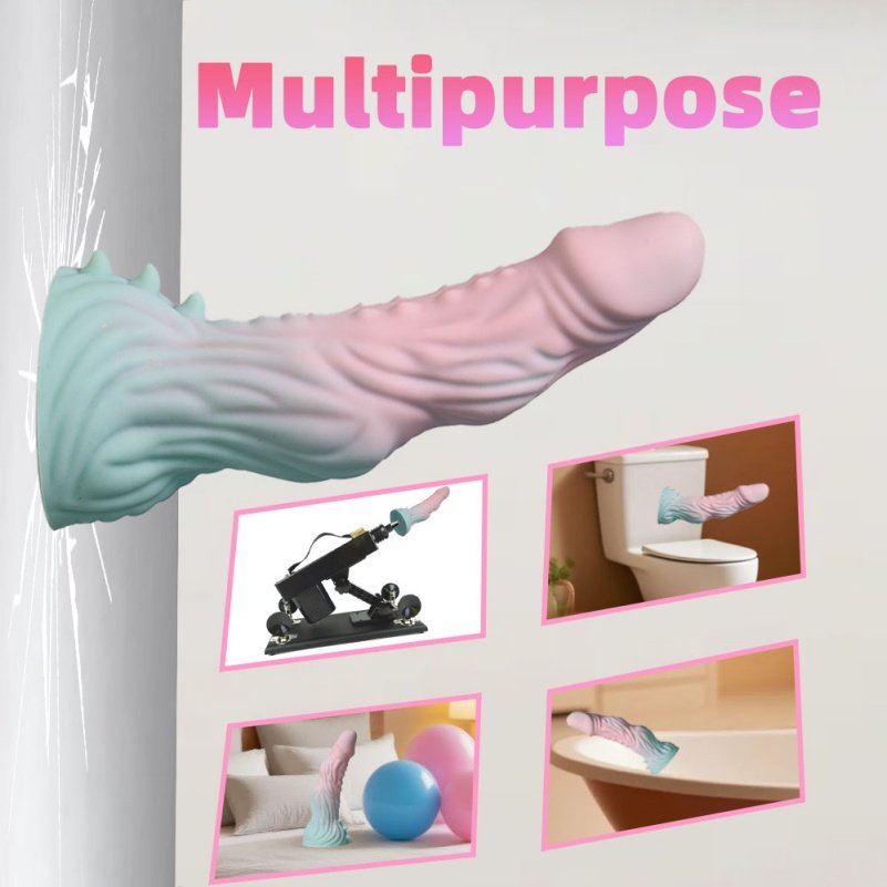 Monster Fantasie Draak Dildoe met Zuignap – Handsfree Vaginale Stimulatie voor Vrouwen - Afbeelding 2