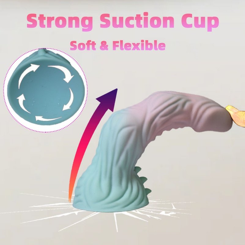 Monster Fantasie Draak Dildoe met Zuignap – Handsfree Vaginale Stimulatie voor Vrouwen