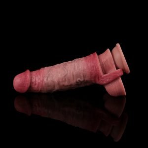 Penisverlengende Realistische Siliconen Micropenis - Penisrinf voor Verbetering van Erectile Dysfunctie