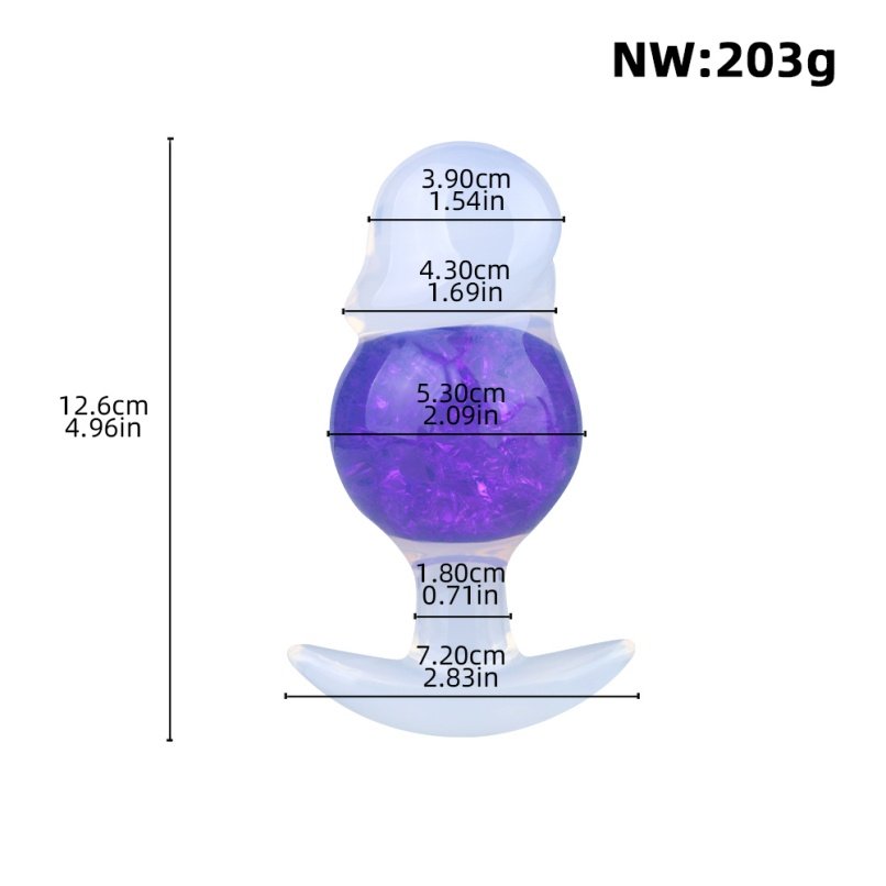 Fantasie Siliconen Butt Plug Dildo - Ankerbasis voor Stabiele Stimulatie bij Vrouwelijke Zelfbevrediging - Afbeelding 7