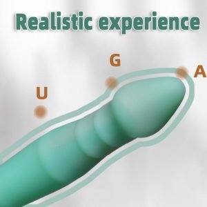 Groene Fantasie Monster Anal Dildo met Zuignap - Spiralvormige Siliconen Dildo voor Anale Zelfbevrediging