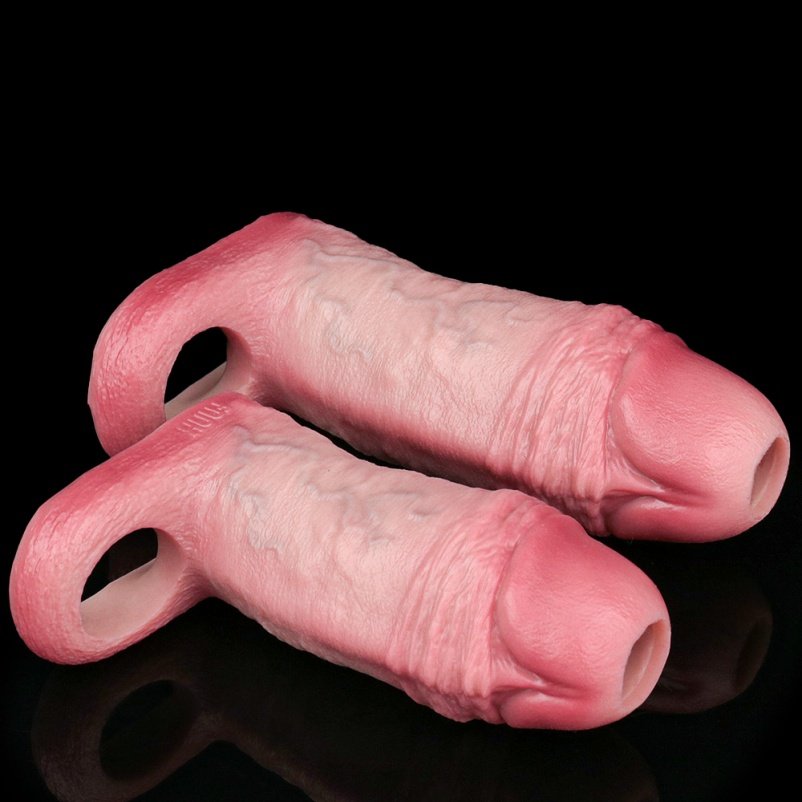 Realistische Fantasy Micropenis Vergroter - Penis Verlenger met Penisring voor Verbeterde Prestaties - Afbeelding 12