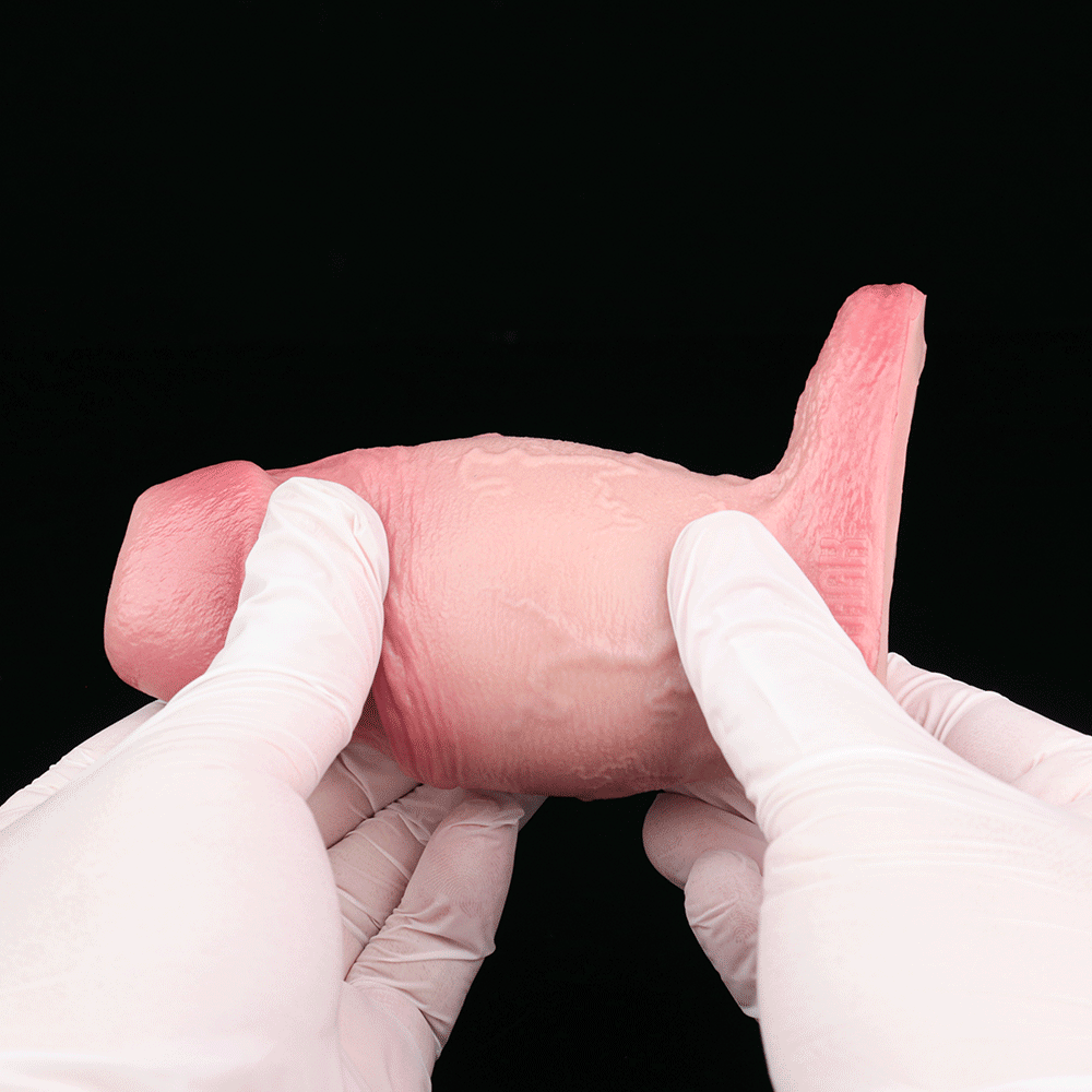 Realistische Siliconen Micropenis Vergroter - Penisring voor Langdurige Erectie en Verlengt Ejaculatie - Afbeelding 2