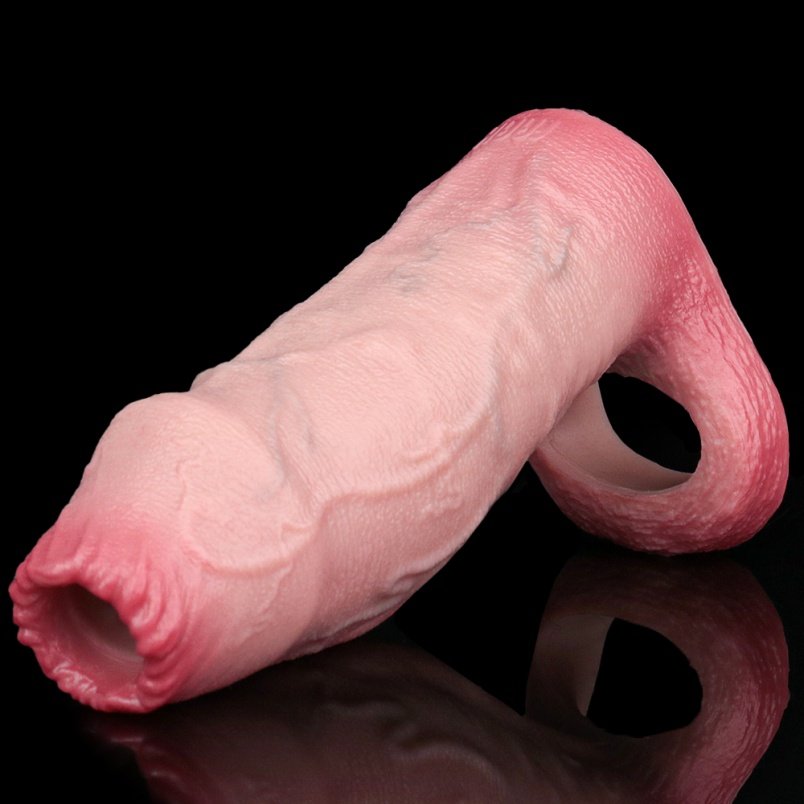 Micropenis Verlenger met Testikel Fixatie en Penisring - Siliconen Stimulator voor Verbeterde Prestaties