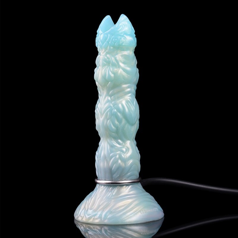 Blauwe Silicone Fantasie Monster Dildo met Ovipositor - Vrouwelijke Vaginale Expansie Seksspeeltje - Afbeelding 9