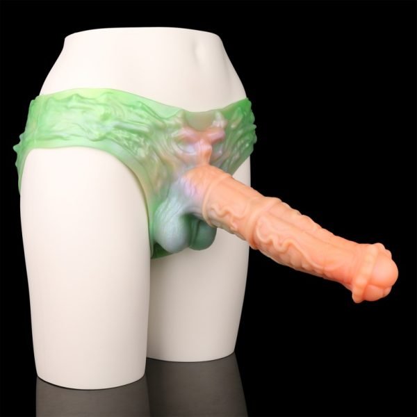 Monster Fantasie Mannelijke Micropenis Broek - Verbeterde Erectieproblemen Penis Ring Silicoon Toys