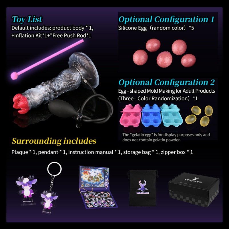 Fantasy Bloemknop Monster Siliconen Ovipositor - Anale en Vaginale Expansie Stimulator voor Vrouwen - Afbeelding 6