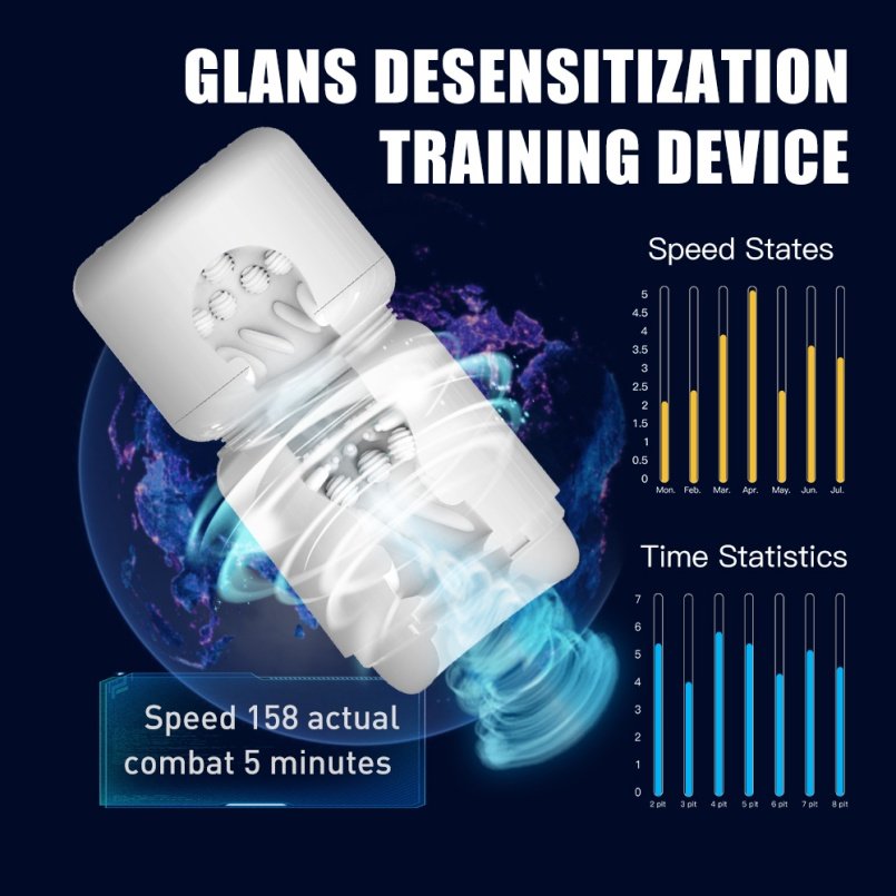 Vibrerende Massage Zuig Penis Blowjob Gerät - Slimme Waterdichte Silicagel Masturberen Cup - Afbeelding 3