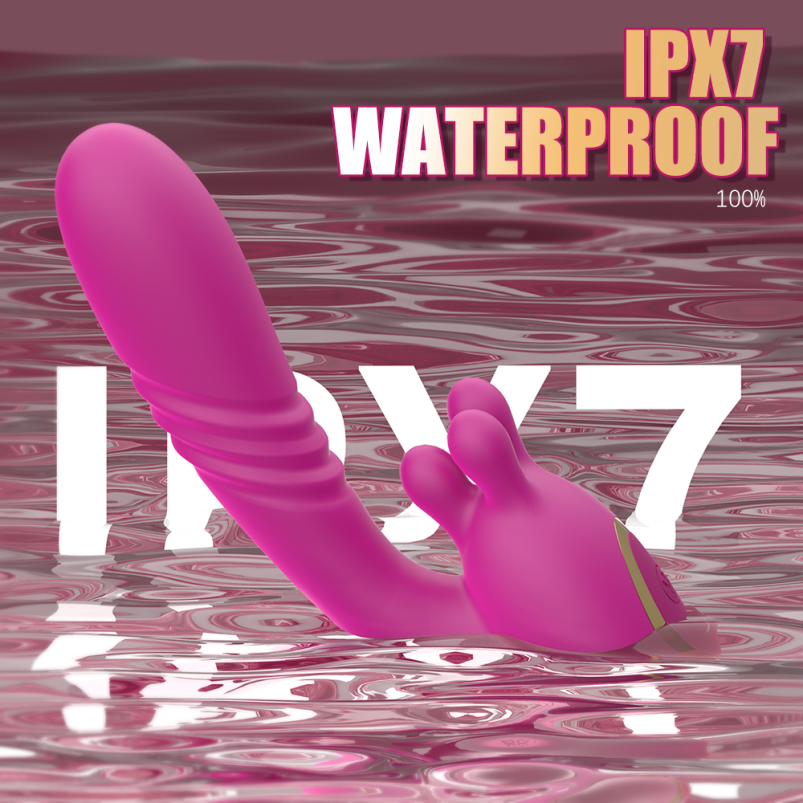 G-spot Vibrerende Fantasie Silicone Stotende Dildo - Vrouwelijke Vaginale Zelfstimulatie Tool - Afbeelding 7