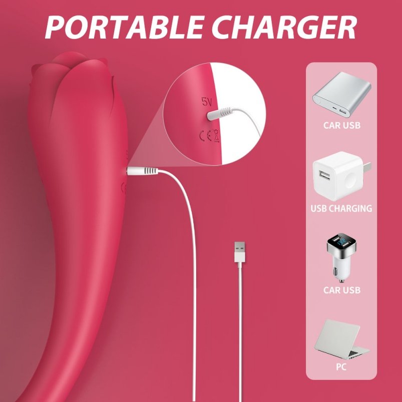 Ingebouwde G-Punt Vibrator Massager - Clitoris Zuigstimulatie voor Vrouwelijke Zelfbevrediging - Afbeelding 3