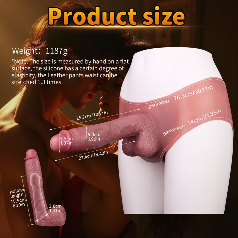 8.42Inch Micropenis Versterk Sleeve - Draagbare Oplossing voor ED Verbetering en Penisring - Afbeelding 5
