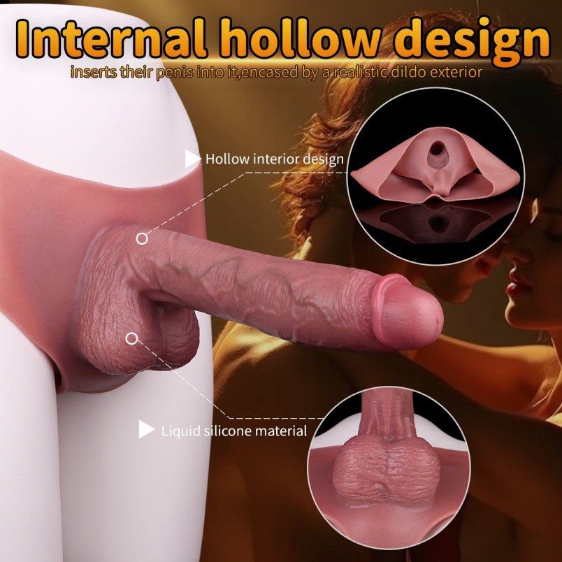 8.42Inch Micropenis Versterk Sleeve - Draagbare Oplossing voor ED Verbetering en Penisring - Afbeelding 6