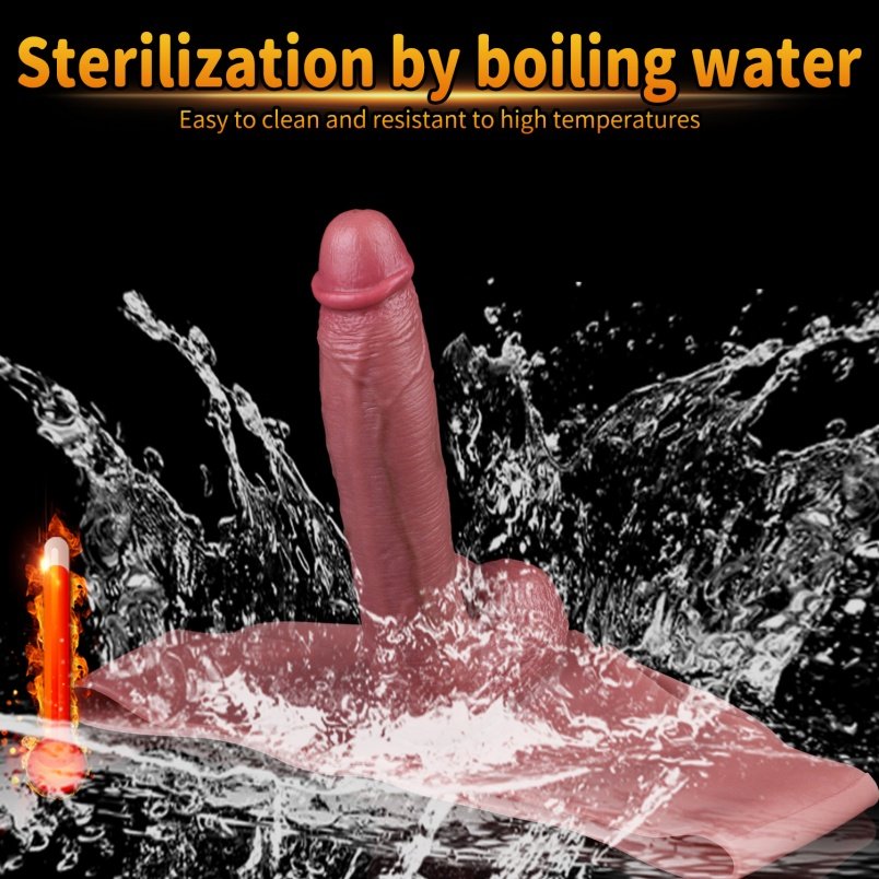 8.42Inch Micropenis Versterk Sleeve - Draagbare Oplossing voor ED Verbetering en Penisring - Afbeelding 9