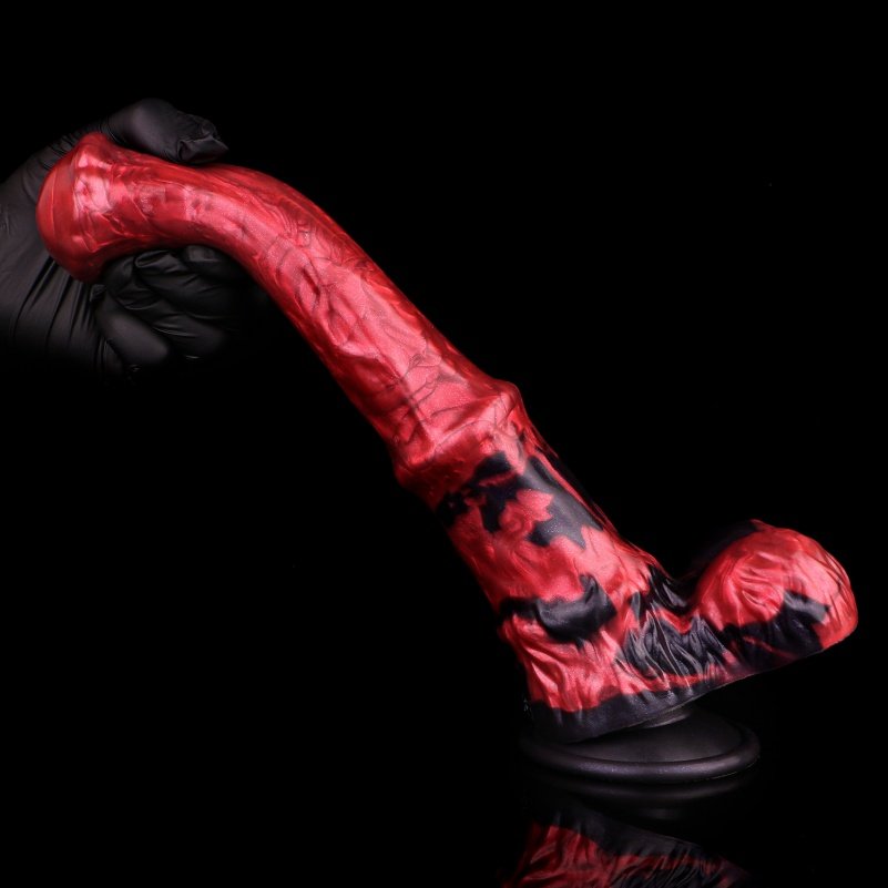 Monster Fantasie Horse Dildo Zuignap - Vrouwelijke Vaginale Masturbatie Silikon Speeltje - Afbeelding 3