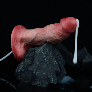 Draagbare Squirten Realistische Dildo - Vlezig Siliconen Masturbeerhulpmiddel voor Vrouwelijke Vaginale Stimulatie