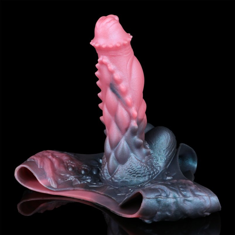 Fantasie Siliconen Monster Piemels Broek - Verbeterde ED Behandeling met Penis Ring Draagbaar Hulpmiddel - Afbeelding 5