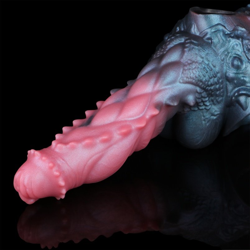 Fantasie Siliconen Monster Piemels Broek - Verbeterde ED Behandeling met Penis Ring Draagbaar Hulpmiddel - Afbeelding 7