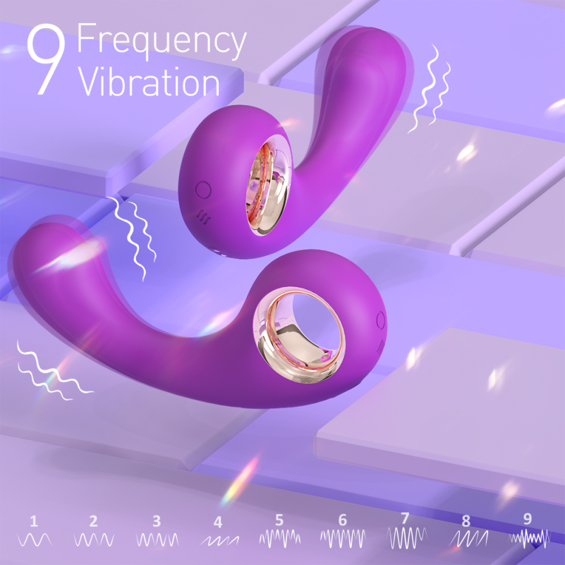 Fantastische Siliconen Stotende Dildo - Stimulerende Vrouwelijke G-spot Vibrator - Afbeelding 5