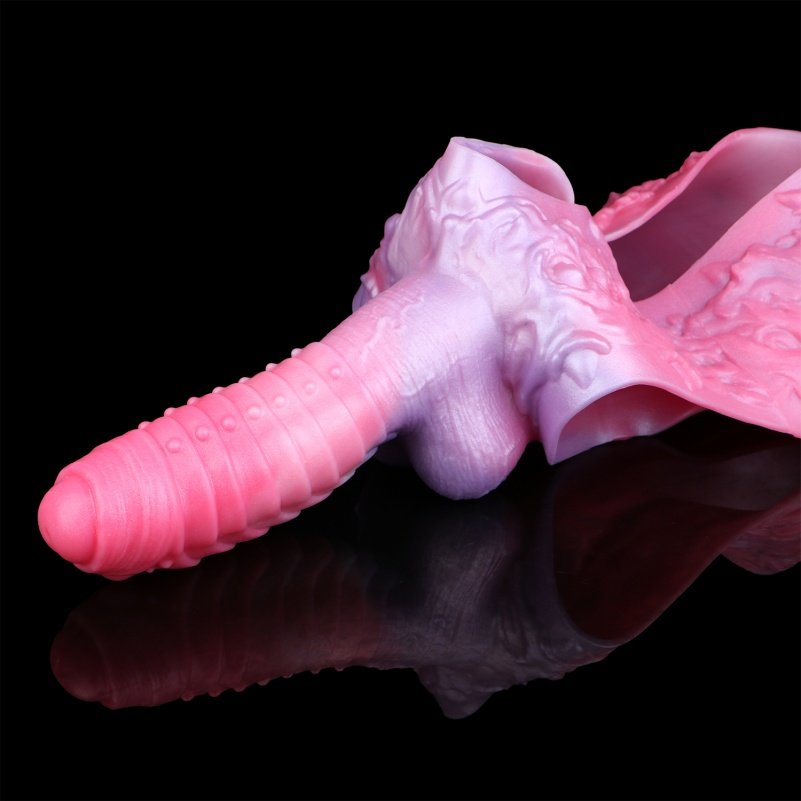 Verbeter je Penisomvang met de Fantasie Sheath Underwear - Ronde Textuur Siliconen Vergrotingshulp voor Mannen - Afbeelding 5