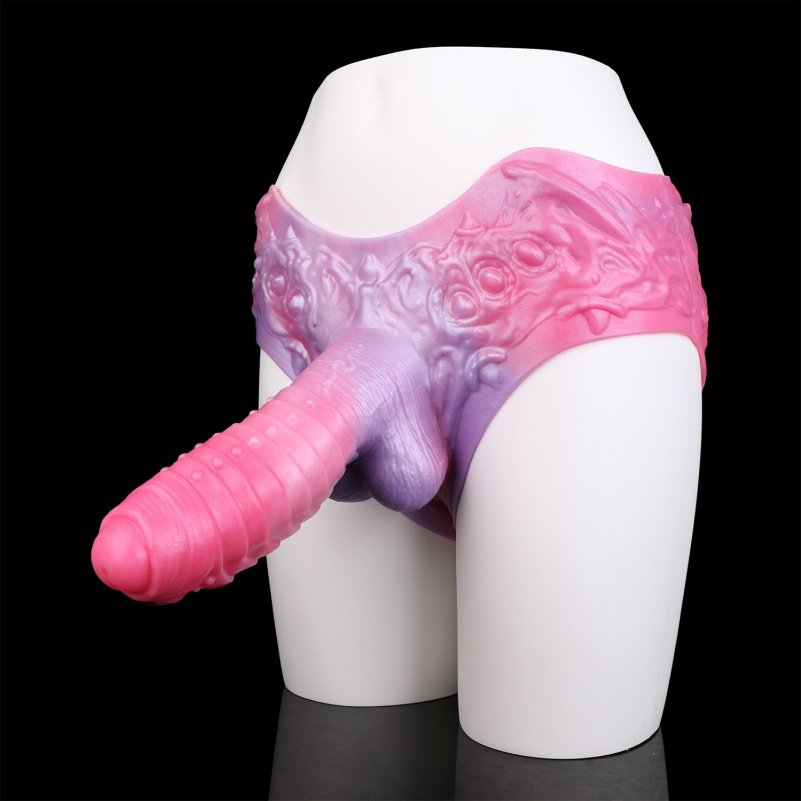 Verbeter je Penisomvang met de Fantasie Sheath Underwear - Ronde Textuur Siliconen Vergrotingshulp voor Mannen - Afbeelding 8