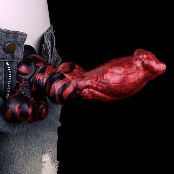 Fantasie Monster Dogdildo Zuignap - Lokale Lockstructuur Vrouwelijk Speeltje