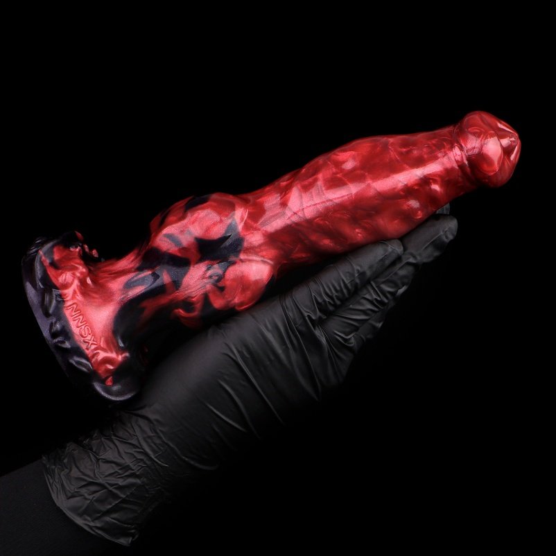 Fantasie Dogmonster Knot Dildo Siliconen Zuignap - Vaginale Lokale Expansie Vrouwelijk Masturbatie Speeltje - Afbeelding 11