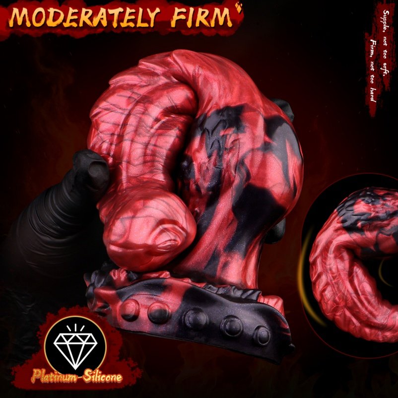 Fantasie Dogmonster Knot Dildo Siliconen Zuignap - Vaginale Lokale Expansie Vrouwelijk Masturbatie Speeltje - Afbeelding 9