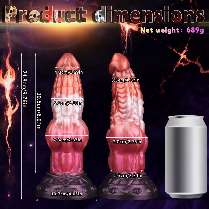 Lokale Expansie Monster Cock Zuignap - Vagina Fantasie Siliconen Speeltje - Afbeelding 7