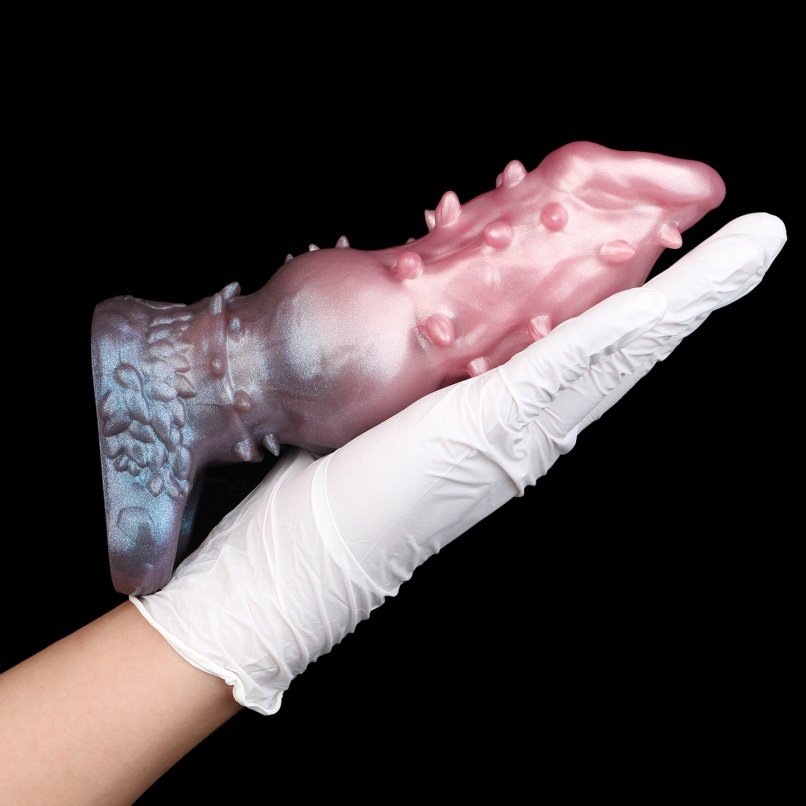 Fantasy Micropenis Lokale Expansie - Contact Textuur Silicone Penis Vergroter