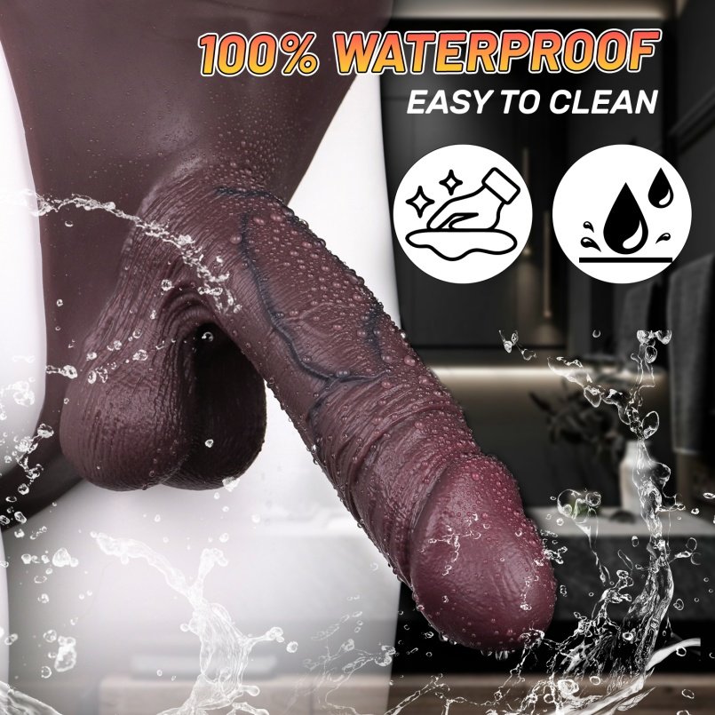 Zwarte Siliconen Sheath Underwear - Penis Verlenging en Versterking Accessoire voor Mannen - Afbeelding 8