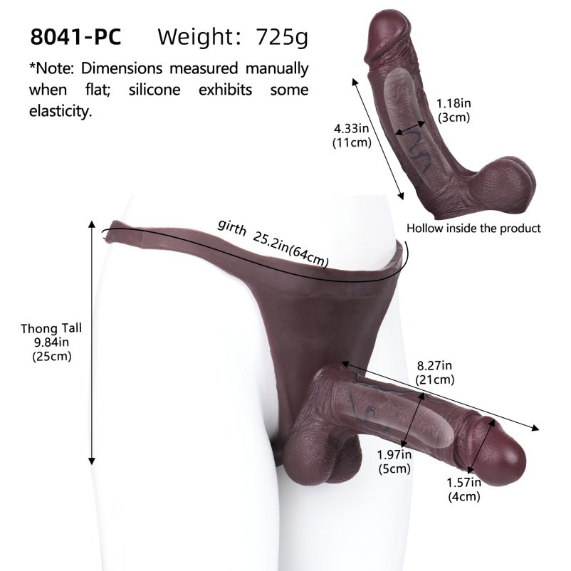 Verwisselbare Realistische Siliconen Sheath Underwear - Verbetering van Manlijke Erectie en Versterking van de Penis - Afbeelding 5