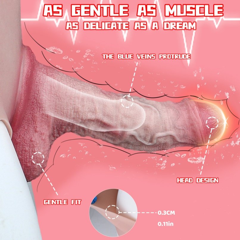 7,36 Inch Realistische Strapon Sheath Underwear - Vergroting en Versterking van de Manlijke Penis met Siliconen Accessoire