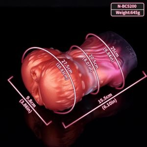 Realistische Vrouwelijke Torso Pocket Pussy - Kleurrijke Siliconen Handheld Sex Toys