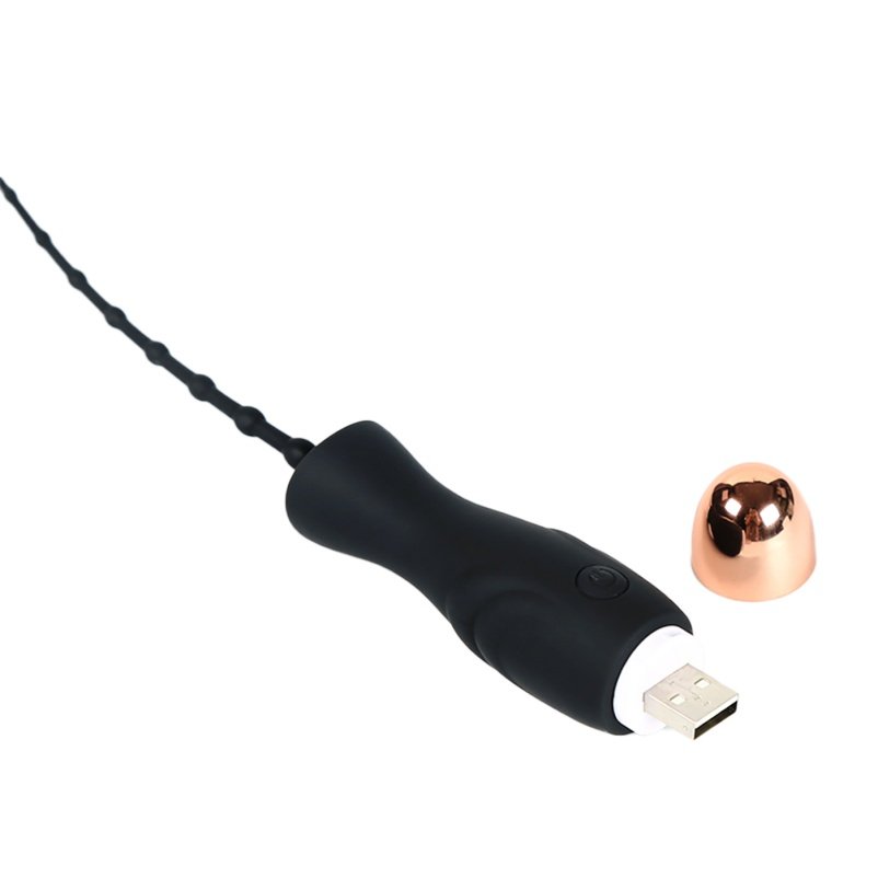 Handbediende Urethrale Vibrator met Kralen – Voor Prostaat Massage en Meervoudige Stimulatie - Afbeelding 8