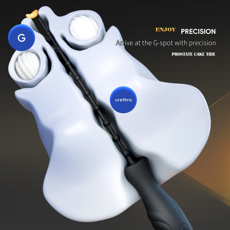 Handbediende Urethrale Vibrator met Kralen – Voor Prostaat Massage en Meervoudige Stimulatie - Afbeelding 9