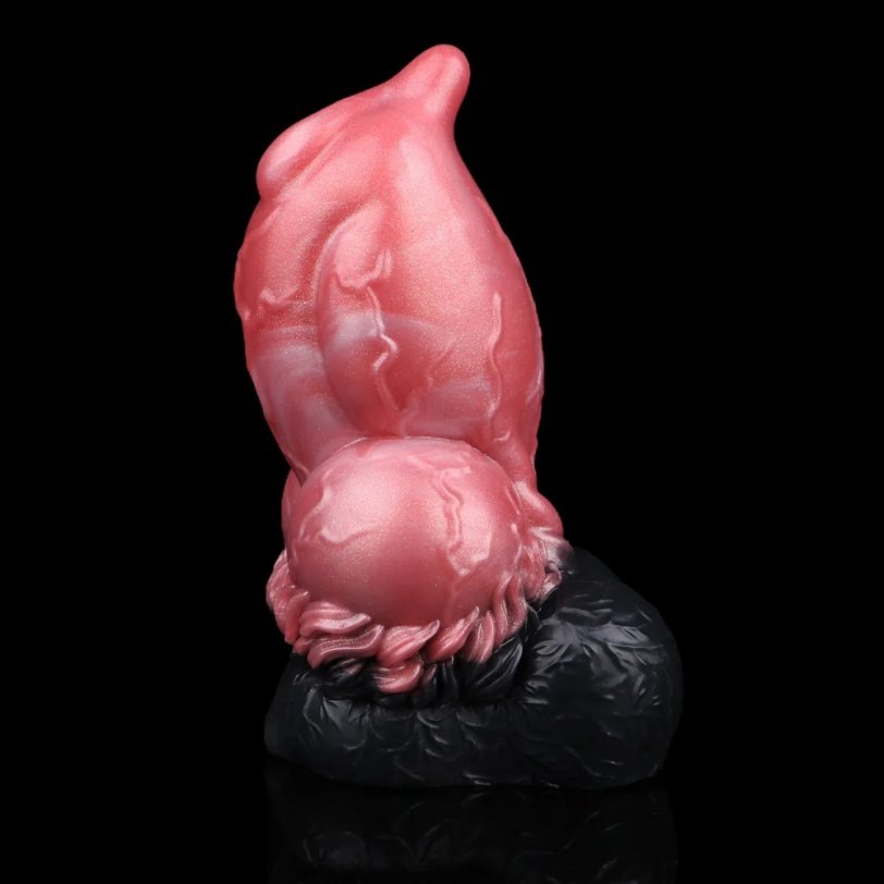 Fantasie Monster Knot Dildo & Pocket Pussy-2-in-1 Siliconen Masturbator & Penis Sleeve voor Mannen - Afbeelding 11