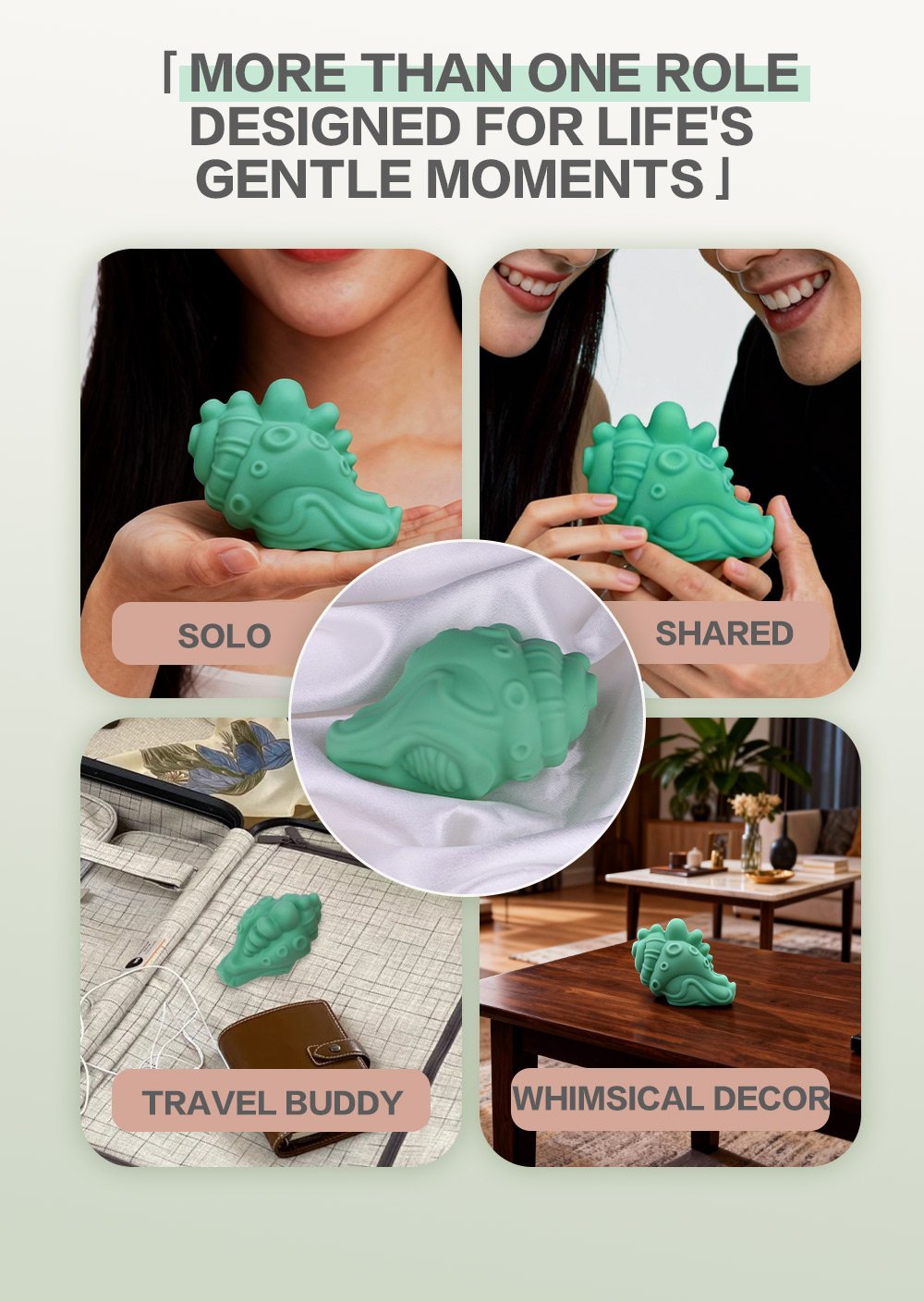 Siliconen Slak Vibrator & Sex Grinder - Intense Clitoris Massage & Viagra voor Vrouwen Effect - Afbeelding 12