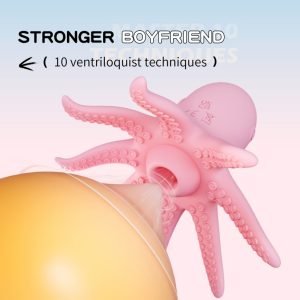 Fantasie Octopus Clitoris Sucker & Magic Wand – De Ultieme Discrete Tool voor Masturberende Vrouwen