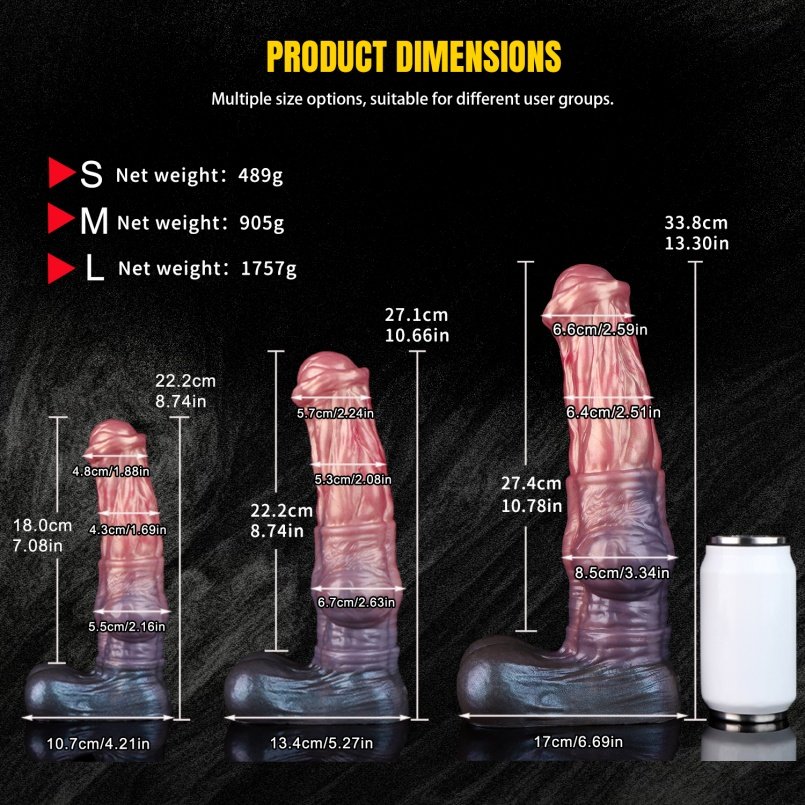 Fantasie Dual-Layer Siliconen Monster Horse Cock – Met 'Knot' Vergrendeling voor Intense Expansie - Afbeelding 9