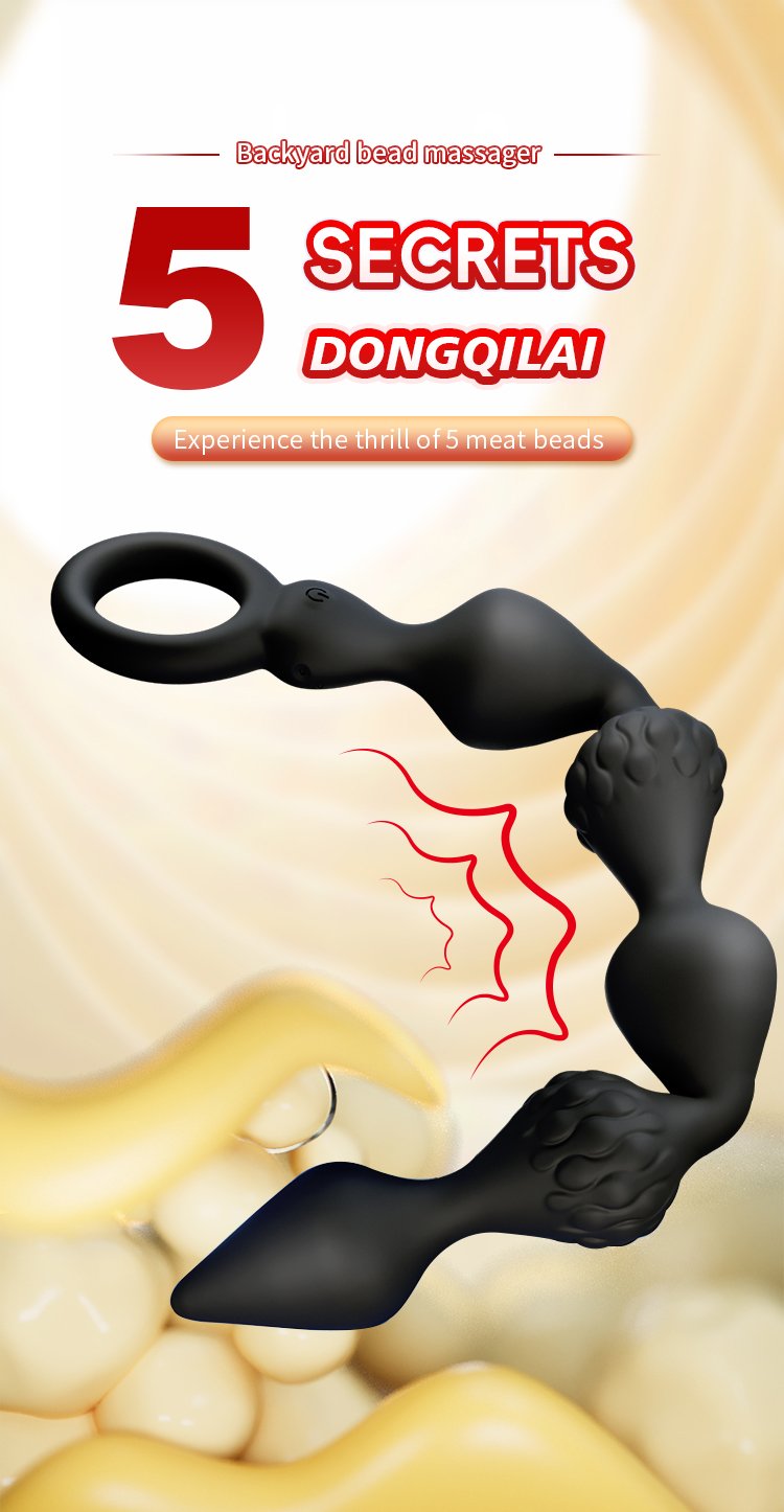 Fantasie Anal Beads Vibrator – Dubbele Stimulatie voor Prostaat Massage & Anale Sex - Afbeelding 8