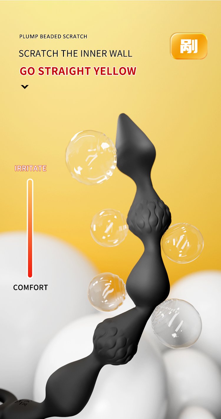 Fantasie Anal Beads Vibrator – Dubbele Stimulatie voor Prostaat Massage & Anale Sex - Afbeelding 9