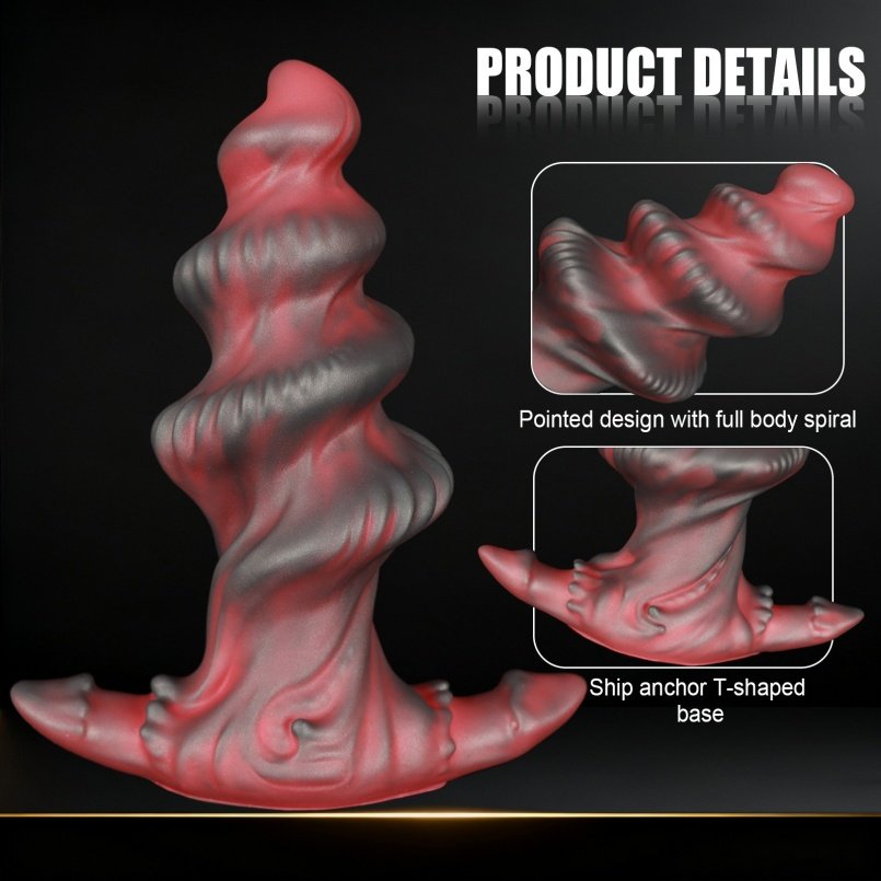 Alien Shark Egg Fantasy Anal Dildo – Heavy Fetishes Sex Toys voor Vrouwelijke Orgasmes en Expansie - Afbeelding 3