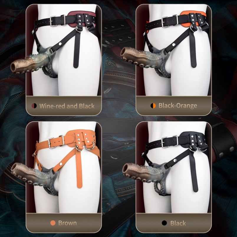 Vergroting & Verdikking Micropenis Siliconen Fantasy Penis Sleeve – Tentakelontwerp met Zaadcontrole - Afbeelding 14