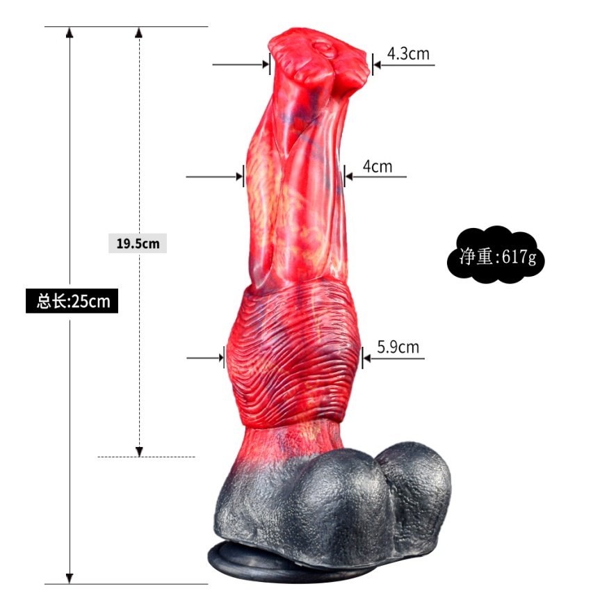 Fantasy Monster Horse Penis met Zuignap – G-Punt Stimulatie voor een Intense Climax - Afbeelding 11