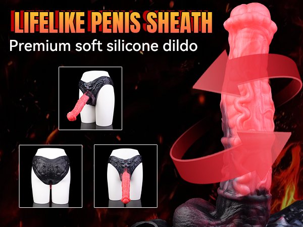 Warcraft Series: Realistische Siliconen Sheath Underwear - Directe Penisvergroting & Gigantische Girth - Afbeelding 7