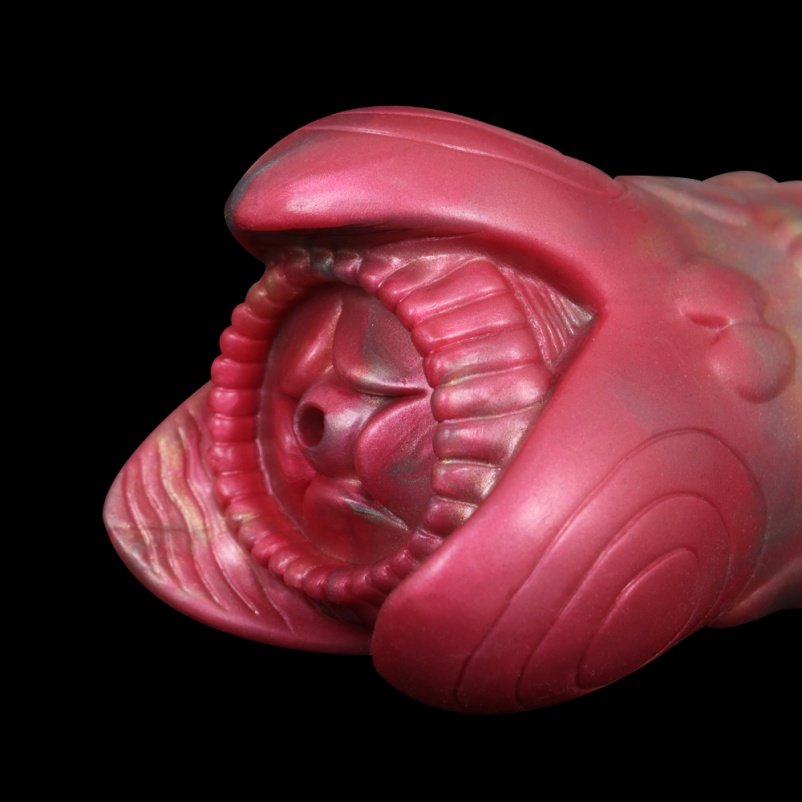 Alien Sandworm Fantasy Siliconen Pocket Pussi – Single-Channel Penis Massage & Blowjob Ervaring - Afbeelding 4