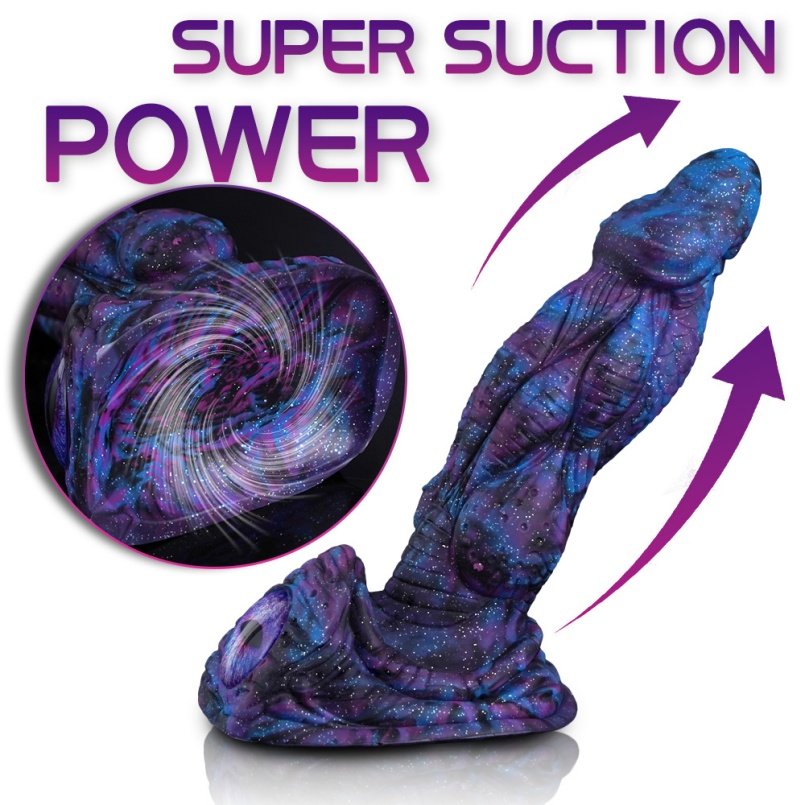 Fantasie Alien Siliconen Dildo met Zuignap – Buitenaardse Textuur voor Intense G-Spot Orgasmes - Afbeelding 8
