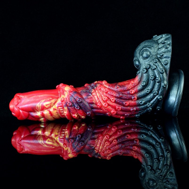 Tentakel Fantasie Monster Dildo - Stimulatie & Viagra voor Vrouwen - Afbeelding 4