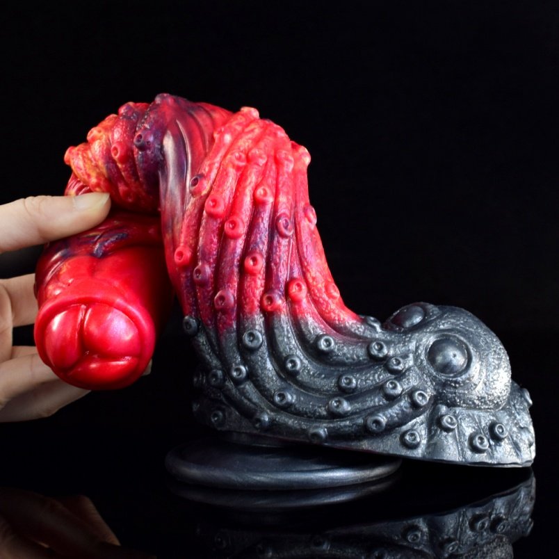 Tentakel Fantasie Monster Dildo - Stimulatie & Viagra voor Vrouwen - Afbeelding 7